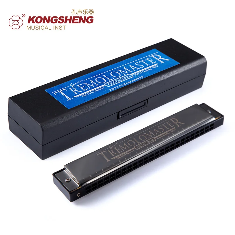 Tremolo Губная гармошка KONGSHENG с 24 отверстиями | Спорт и развлечения