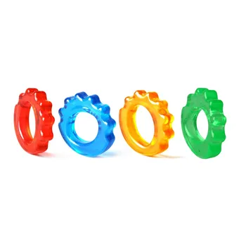 

1Pcs Strength Hand Grip Ring Muscle Power Training Rubber Ring Exerciser Gym Expander Gripper Strength Finger Ring 4 Colors