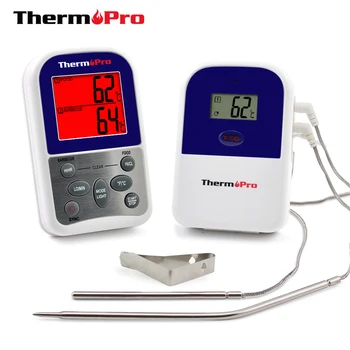 

Original ThermoPro TP-12 Wireless Digital Meat Thermometer for Grilling Oven Smoker BBQ Grill Thermometer with Dual Probe