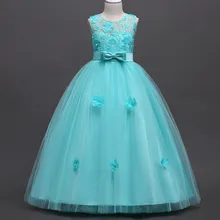 Summer Flower Girl font b Dress b font Top Grade 3 16 Yrs Baby Princess font