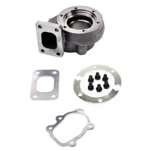 Kinugawa Kit Habitação AR.64 Turbo Turbine T25 Parafuso 5 w/Placa de Bloqueio para Garrett GT35R GT3582R GT3540