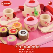 Onshine 19 шт. розовый моделирование Кухня Еда торт Чай набор играть притворяться игрушка Обувь для девочек ребенок Кухня игрушки подарок