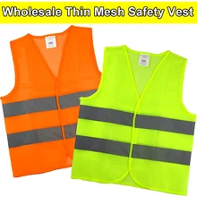 SPARDWEAR тонкий сетчатый светоотражающий жилет безопасности hi vis дешевый жилет