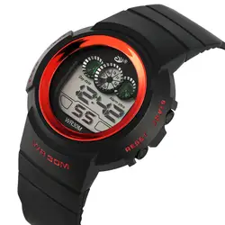 Электронные часы спортивные мужские кварцевые светодиодный дисплей цифровые часы силиконовый ремешок для часов модные студенческие