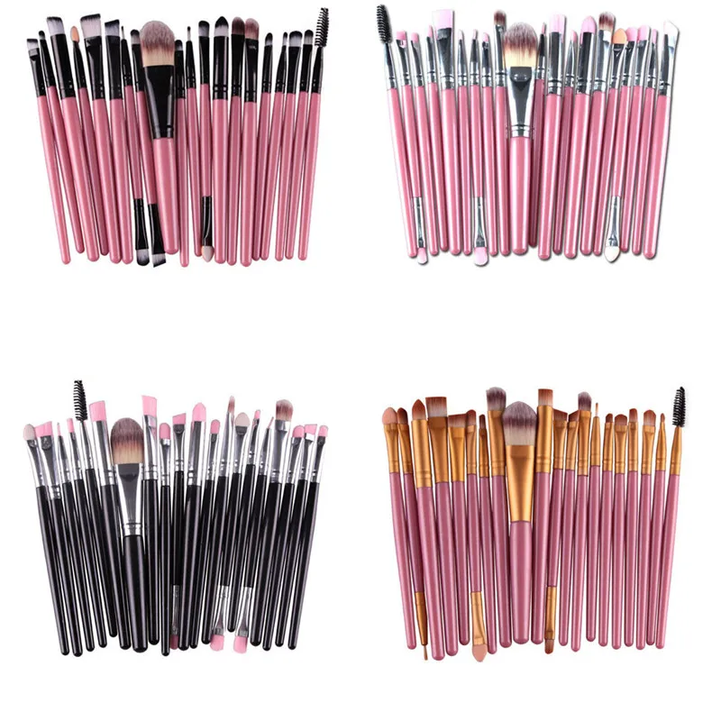 

20pcs/set Professional Makeup Brushes Set tools Make-up Toiletry Kit Wool Make Up Brushes Set Cosmetic Beauty pinceis maquiagem