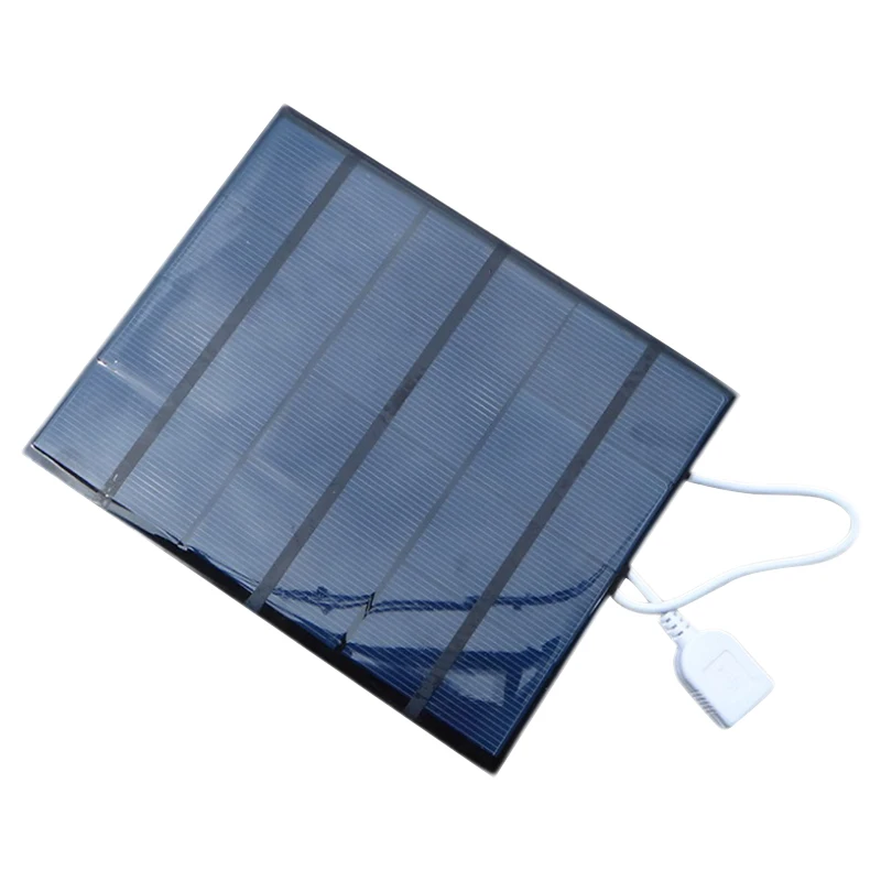 3,5 Вт солнечное зарядное устройство для мобильного телефона/Мобильный Внешний аккумулятор зарядное устройство поликристаллическая солнечная панель Зарядное устройство USB
