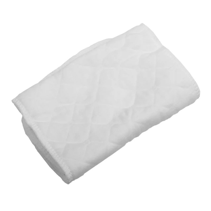 Многоразовые мягкие детские подгузники ткань пеленки вставки 3 слоя Хлопок Моющиеся белые