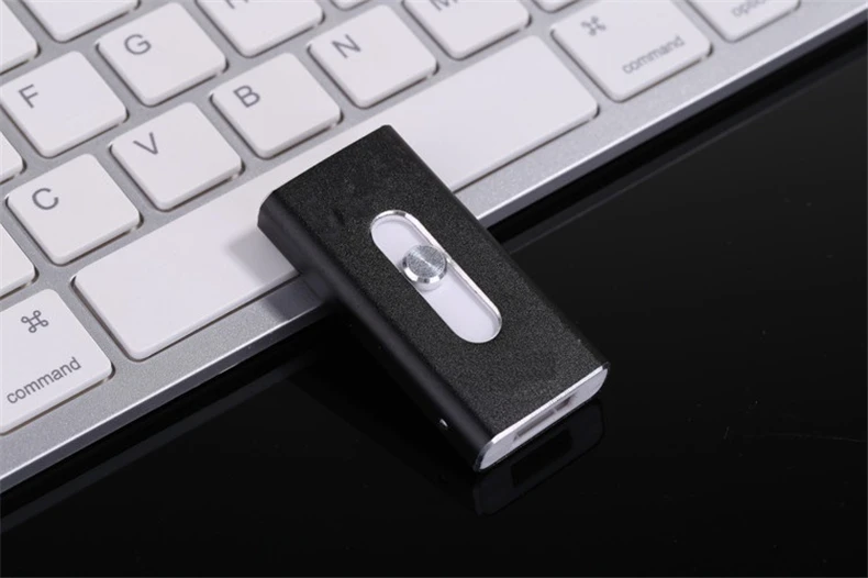 USB флешка 128 Гб 64 ГБ флеш-накопитель для IPhone X 8/8 Plus 7 7 Plus USB флеш-накопитель 32 ГБ 16 ГБ 8 ГБ металлический Флешка флеш-накопитель USB 3,0