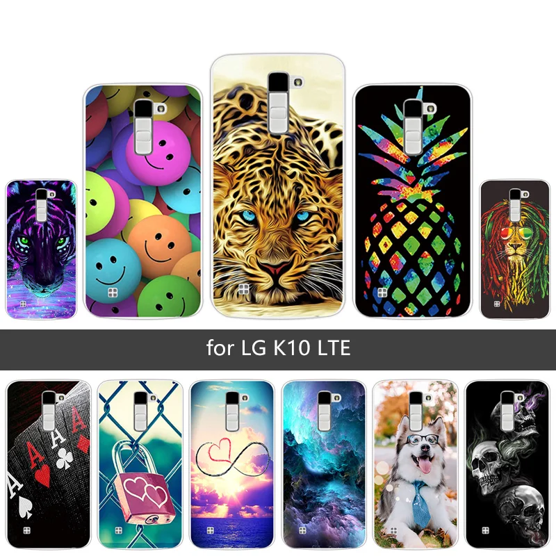 Для LG K10 LTE задняя крышка модный дизайн 5 3 дюйма чехол для телефона K420N K430 F670