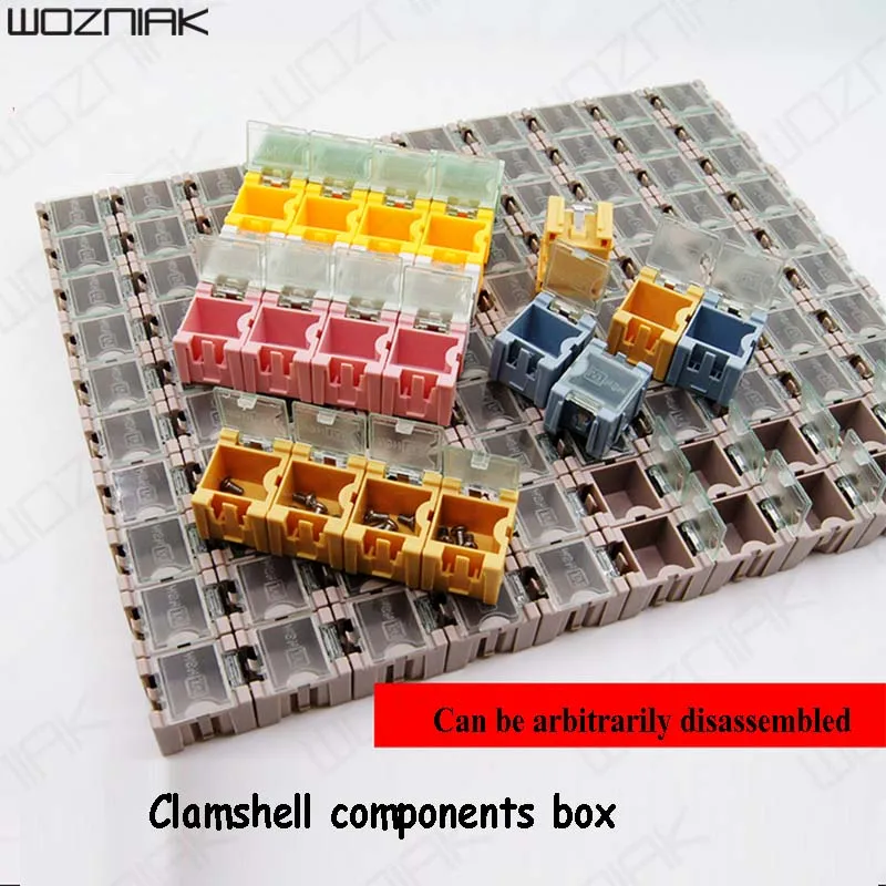 

Wozniak Electronic Case Kit Component Container Storage Boxes Automatically Pops Up Patch Box Repair Tool Free shipping