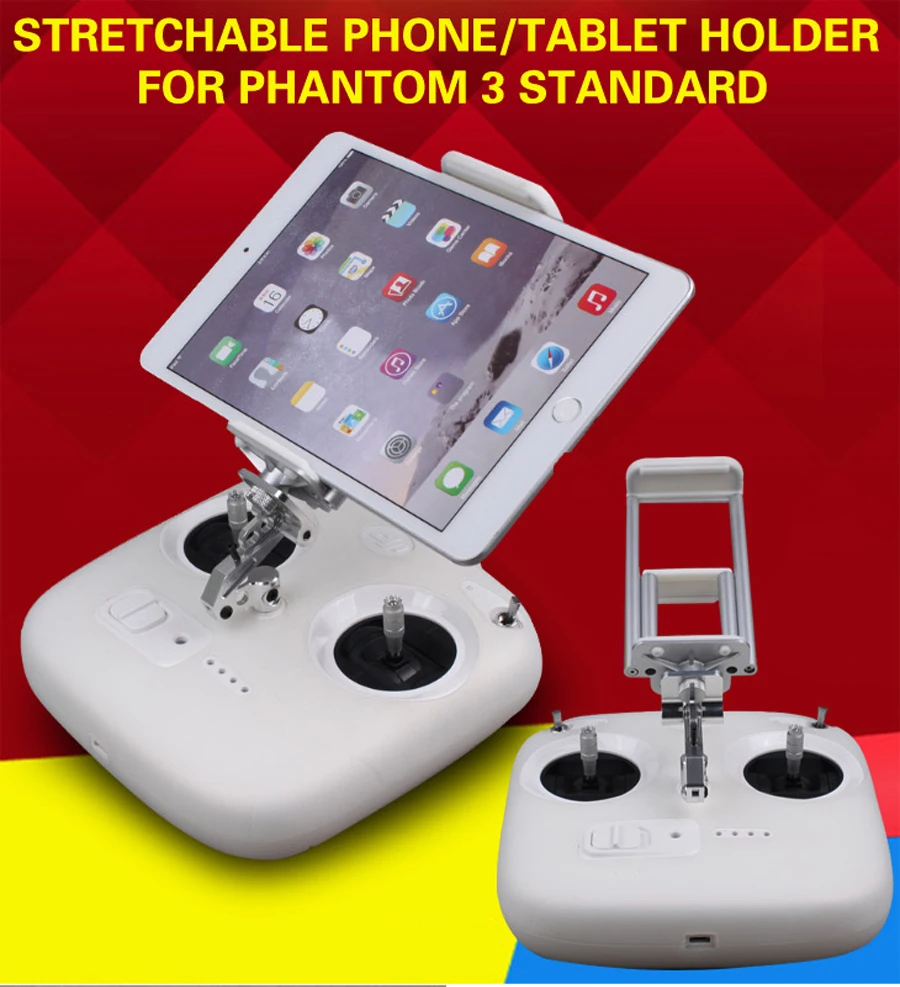 Remote Control Smart Phone Support font b Holder b font for DJI Phantom 3S font b