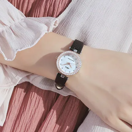 

2018 new ketiny watch female student Korean version of the simple trend fashion atmosphere waterproof quartz watch