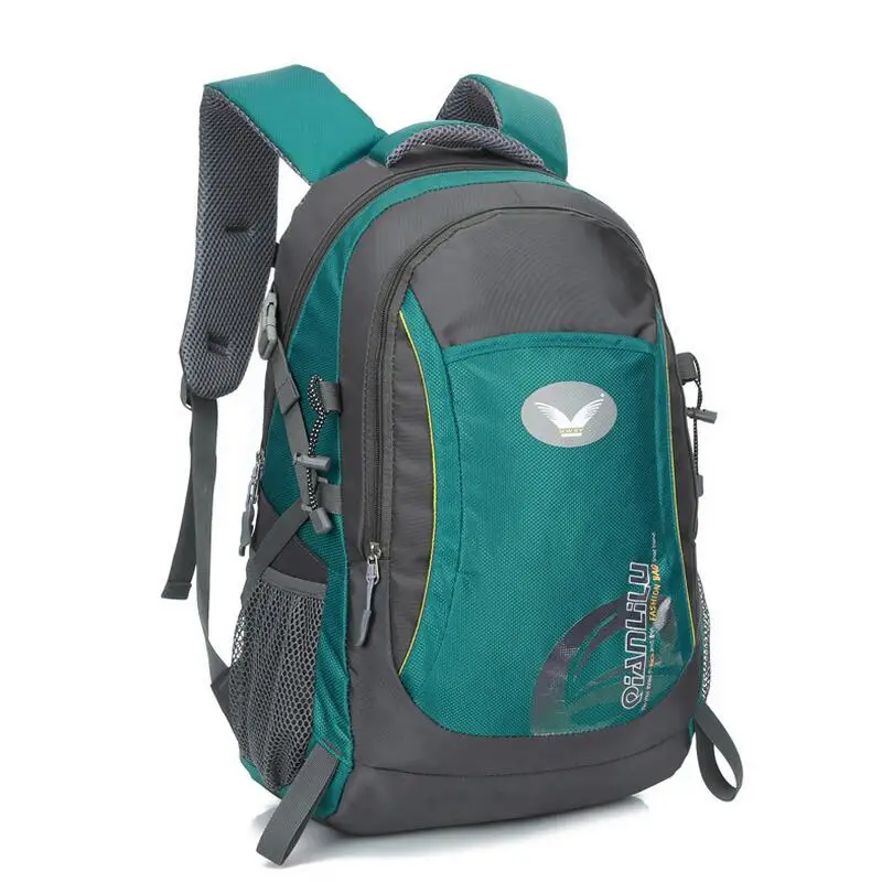 Large capacity waterproof nylon Backpack shoulders bag men and women travel sports bag Outdoor camping mountaineering