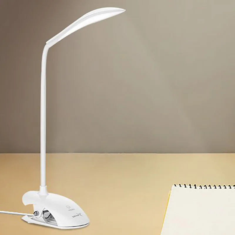 

Creative New Exotic Lights With Touch 3 Modes LED Desk Lamp Clip Reading Lamp For Desk Reading
