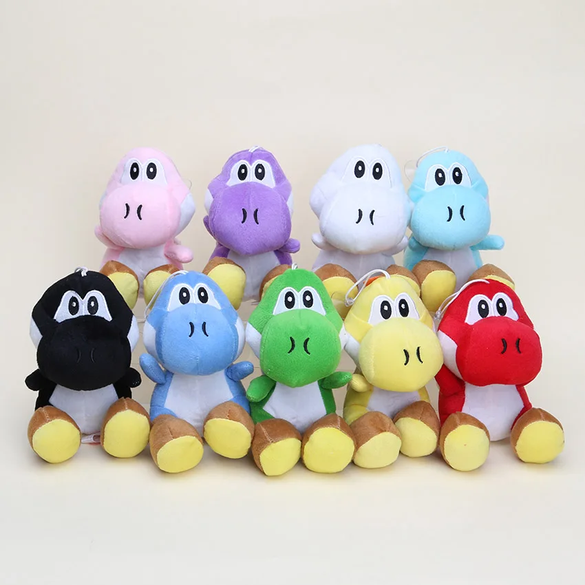 

17cm Super Mario Bros Yoshi Plush Stuffed Dolls Mario Plush Toys Plush doll Figures toy
