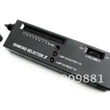 Высококачественный алмазный Тестер Селектор драгоценных камней II Светодиодный индикатор драгоценных камней Ювелирный инструмент тестер с розничной посылка