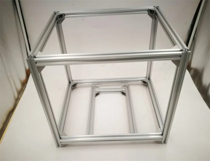 Hypercube 3d принтер экструзионный металлический каркас и аппаратный комплект HyperCube 3d принтер/ЧПУ DIY механический комплект