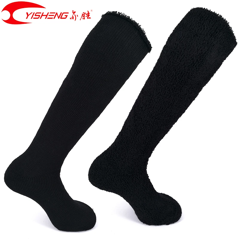 YISEHNG гольфы носки из мериносовой шерсти для работы или активного отдыха, толстые и сохраняющие тепло подарки для мужчин