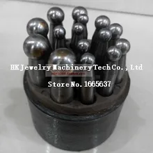 Ювелирные изделия Dapping удары с 15 шт ювелирных изделий инструменты пунзель