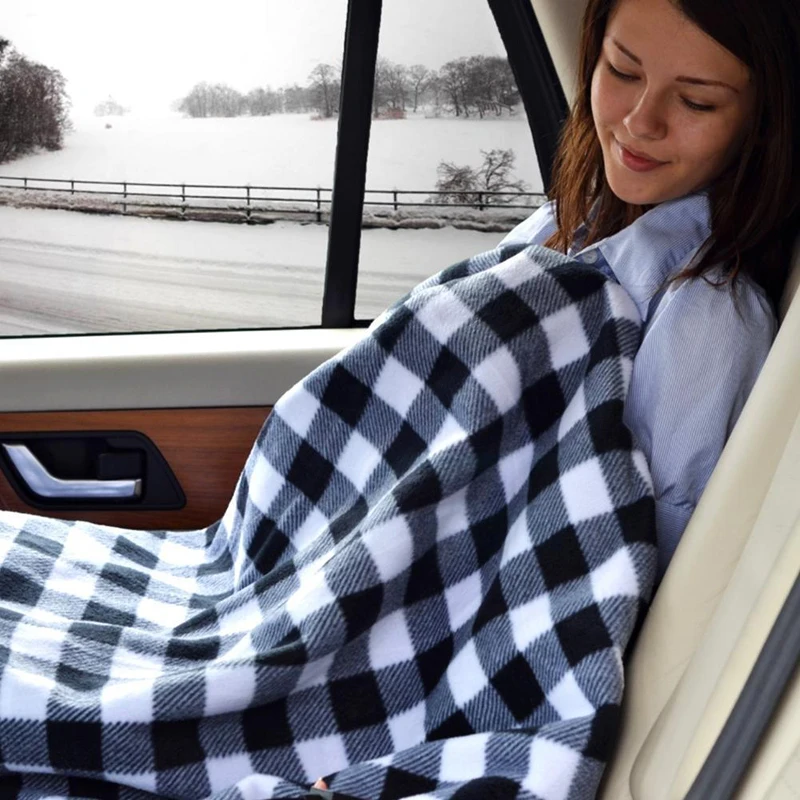 

Car Supplies Winter Hot Lattice Energy Saving Switch Control Car Constant Temperature Heating Blanket Car Electric Blanket