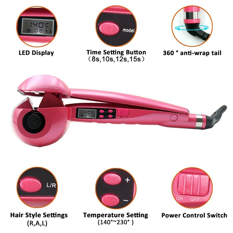 WT-102 LCD hair curler (9)