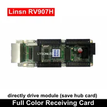 Linsn RV907H RV907 4x26 контактов синхронизация полноцветный светодиодный видео дисплей принимающая карта Макс 1024*256 пикселей