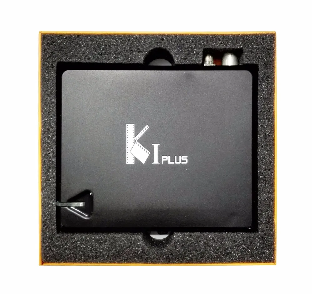 10 шт. KI plus s2 t2 2в1 DVB k1 ТВ приставка android 6 0 amlogic s905 1 Гб ram 4k можно подписаться на CCCAM ip