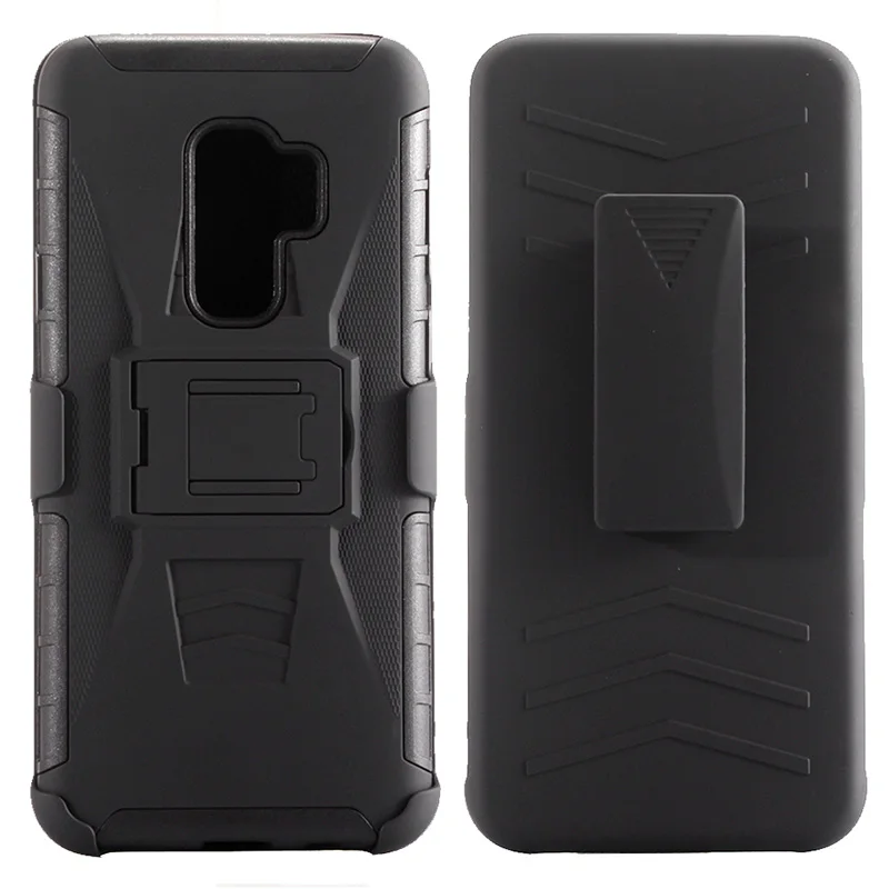 

Armor Case Impact Holster Hard Cases Shockproof Kickstand Belt Clip Back Cover Capa For S8 S9 S10 A6 A8 Plus 2018 J5 J7 2017