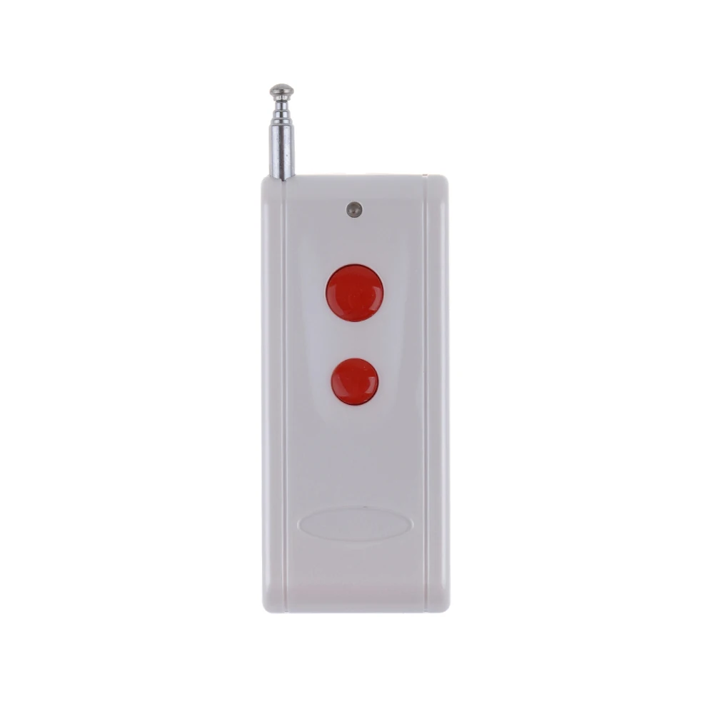 

Radio Remote Controller Long Range Far Distance Transmitter 315/433MHZ 2 Button Remote 50-1000m Remote Transmitter