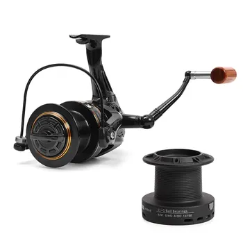 

11+1 BB Fishing Reels 4.1:1 Left/Right Hand Spinning Reel Aluminum alloy Sea Coils with Free Spool For Telescopic Fishing Rod
