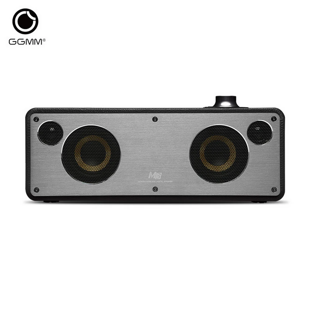 

GGMM WS-301 M3 Retro WiFi Bluetooth Dual Wireless Connection Stereo Speaker Home HiFi Music Player DLNA Airplay Spotify AUX