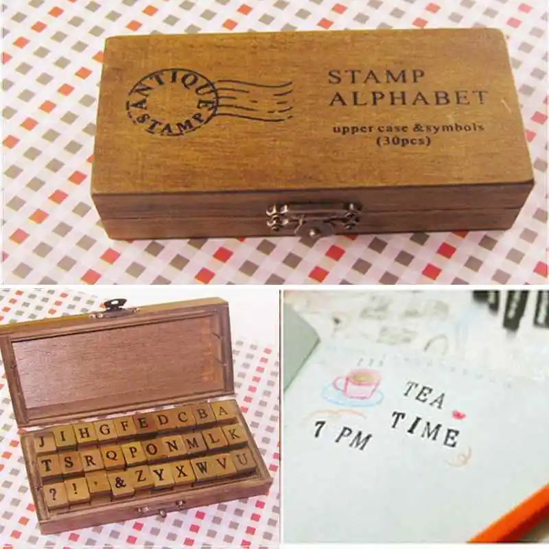 Alphabet letter set