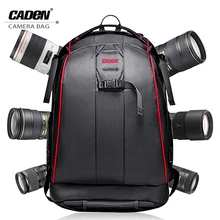 Buy CADeN Professional DSLR Camera Backpacks Video Photo Digital Camera Bag Case Waterproof Travel Backpack Bags For Dslr Sony K6K7