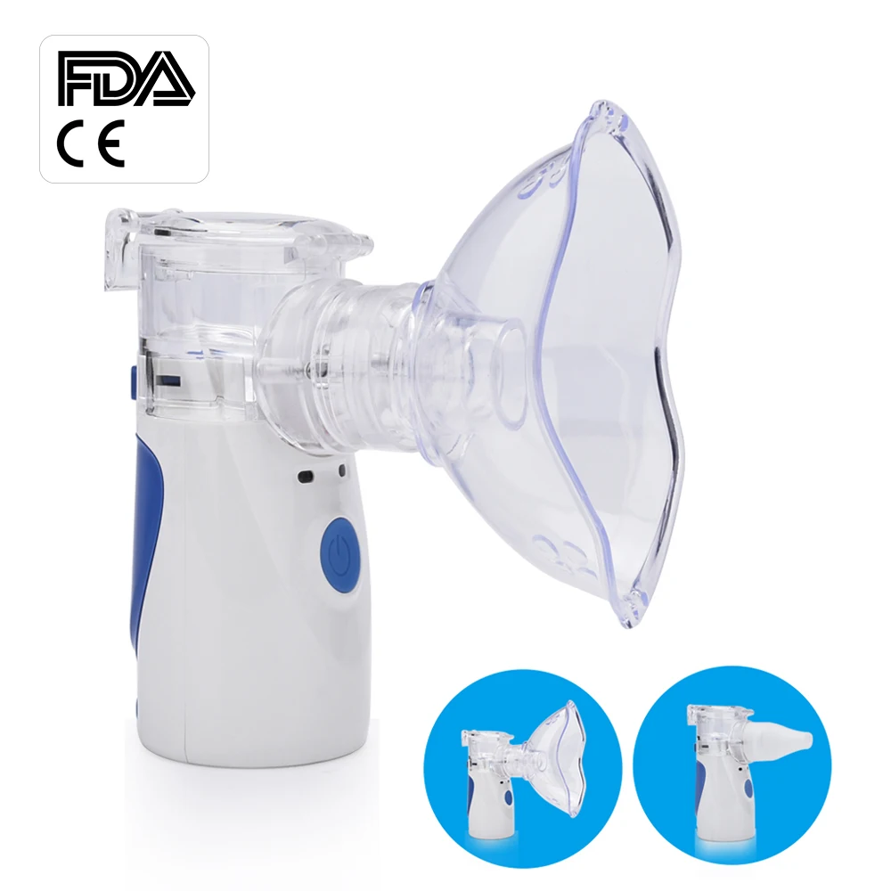

Rechargeable Portable Inhaler Nebulizer Mist Spray Handheld Inalador Nebulizador for Children Adult Health Care Mesh Nebulizer