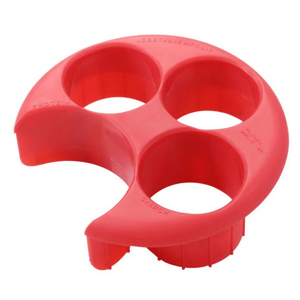 

Round Portion Control Tool Meal Measuring Plate Cooking Tools Losing Weight Tool Kitchen Food Eco-Friendly Plate