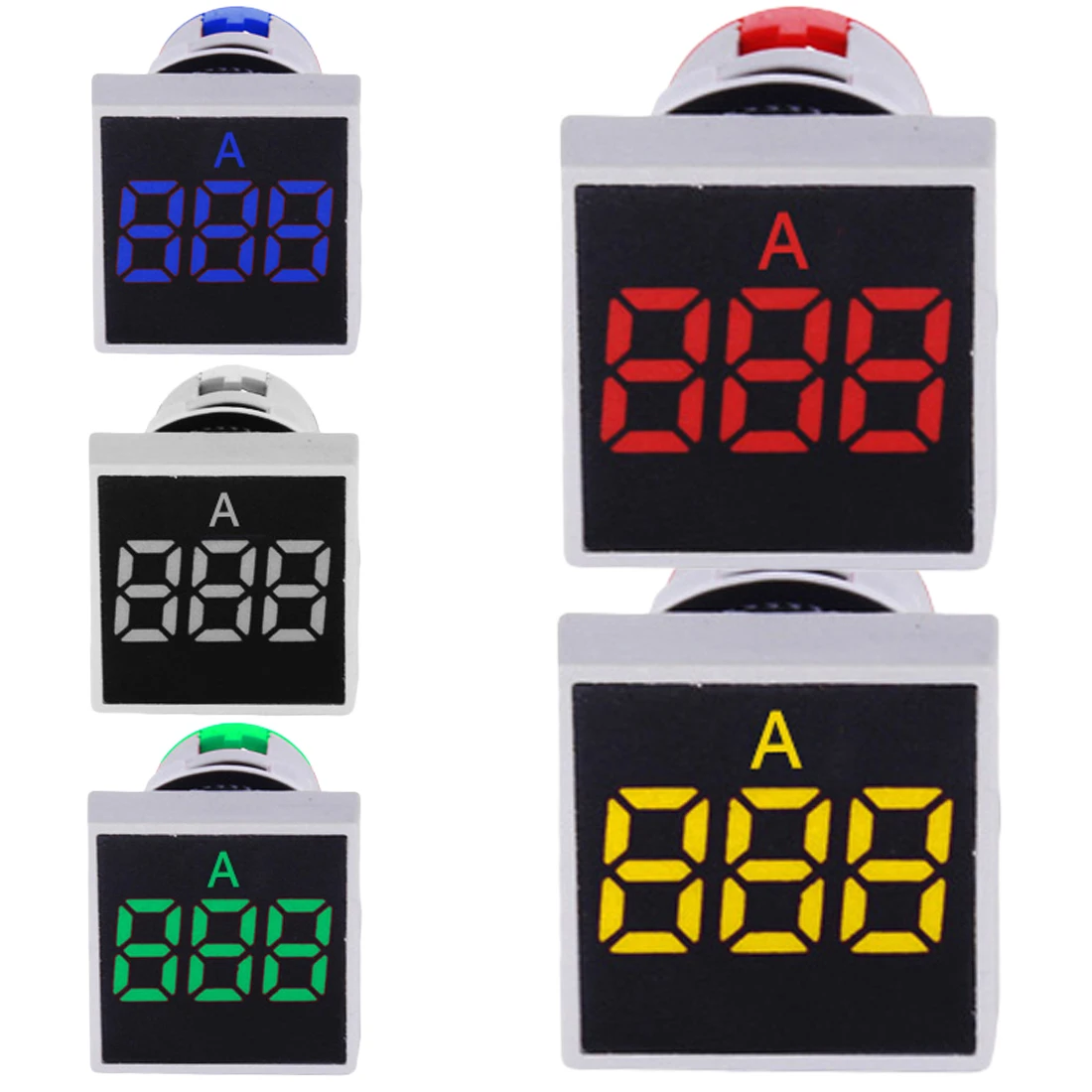 

Square LED Digital Dual Display Voltmeter&Ammeter Voltage Gauge Current Meter AC 0-100A