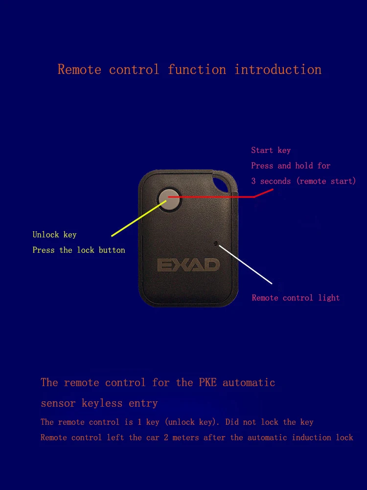 Хорошее использование автомобильной сигнализации PKE авто без ключа вход вкл/выкл с помощью пульта дистанционного управления кнопочный центральный Пуск стоп автомобиль дистанционный двигатель