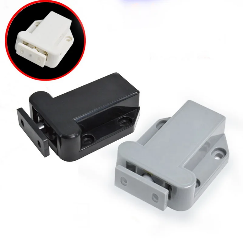 

Urijk 1Pcs Cabinet Catches Magnetic Door Drawer Cabinet Catch Push To Open Beetles Touch Latch Cupboard Door Closer High Quality
