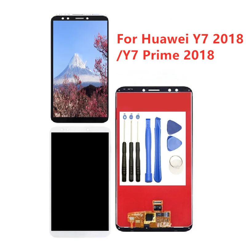 

For Huawei Y7 2018 LCD LDN-L01 LDN-L21 LDN-LX3 LCD Display Touch Screen Assembly For Huawei Y7 Prime 2018 LCD Digitizer