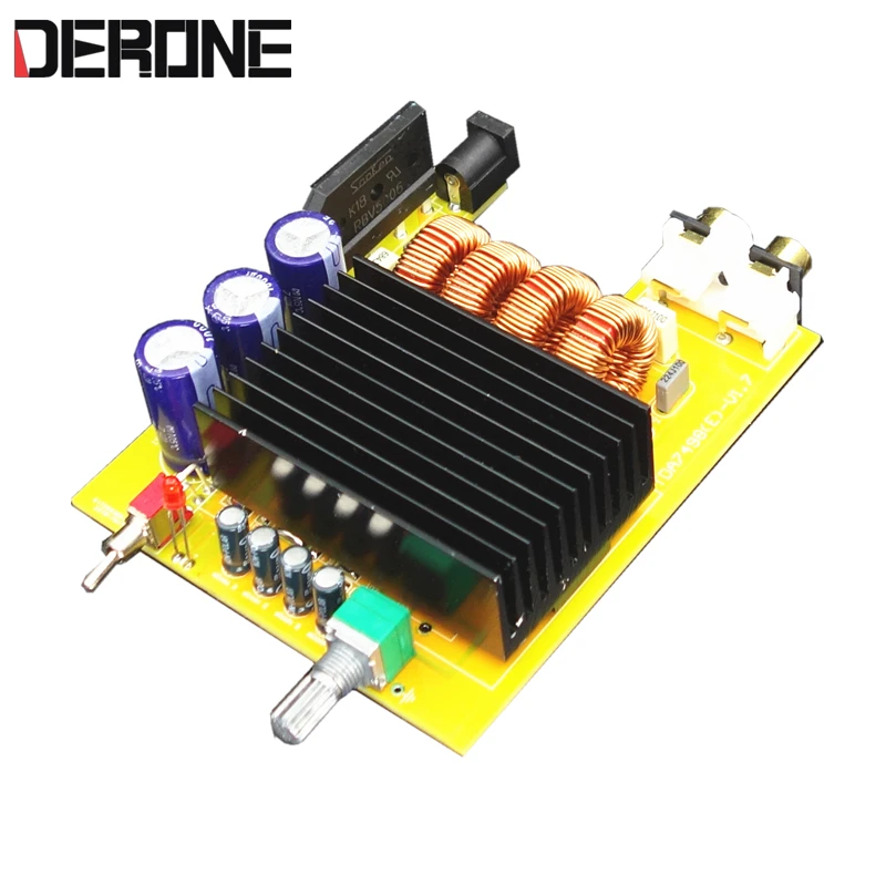 

amplifier board TDA7498E 160W*2 Digital amplifier mini power amplifier support AC 15-22V or DC 18-30V