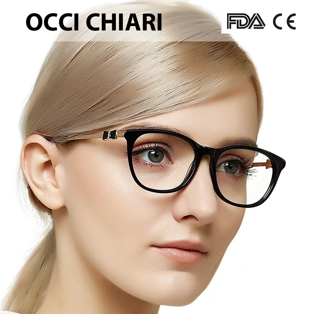 Новинка, женские очки в винтажном стиле, овальная оправа, женские очки oculos de Eyewear OCCI CHIARI OC7032