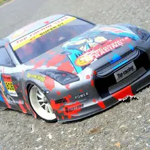 S037 GTR 1/10 1:10 пвх окрашены тела Shell для 1/10 rc хобби Гоночная машина 2 шт./лот