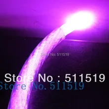 Класс A 42 нити* 0,75 мм витая сторона светящийся волоконно-оптический кабель 10 мм диаметр для волоконно-оптического освещения