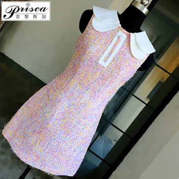 

New style dress in 2019 is sleeveless and feminine in spring and summer