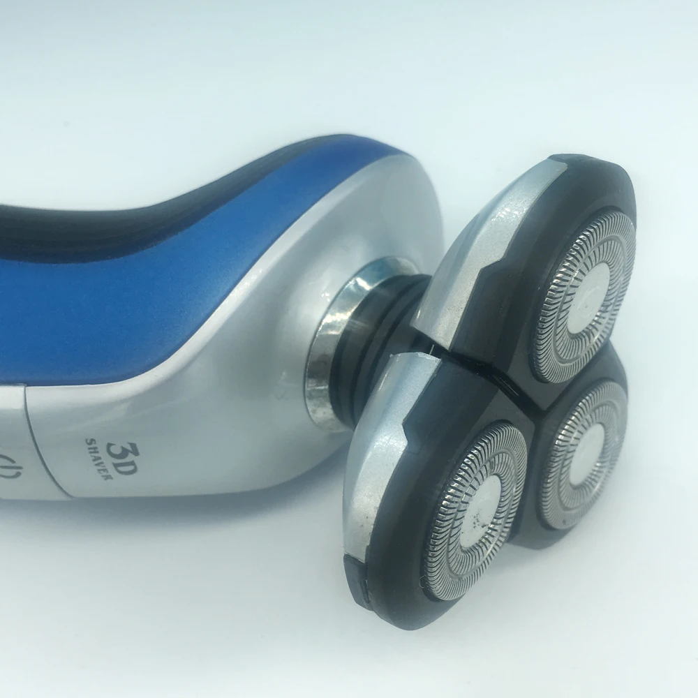 

Kemei Wet Dry Electric Shaver Beard Shaver Hair Removal Epilator Rechargeable Razor Triple Blade Razor Shaving Machine KM3380