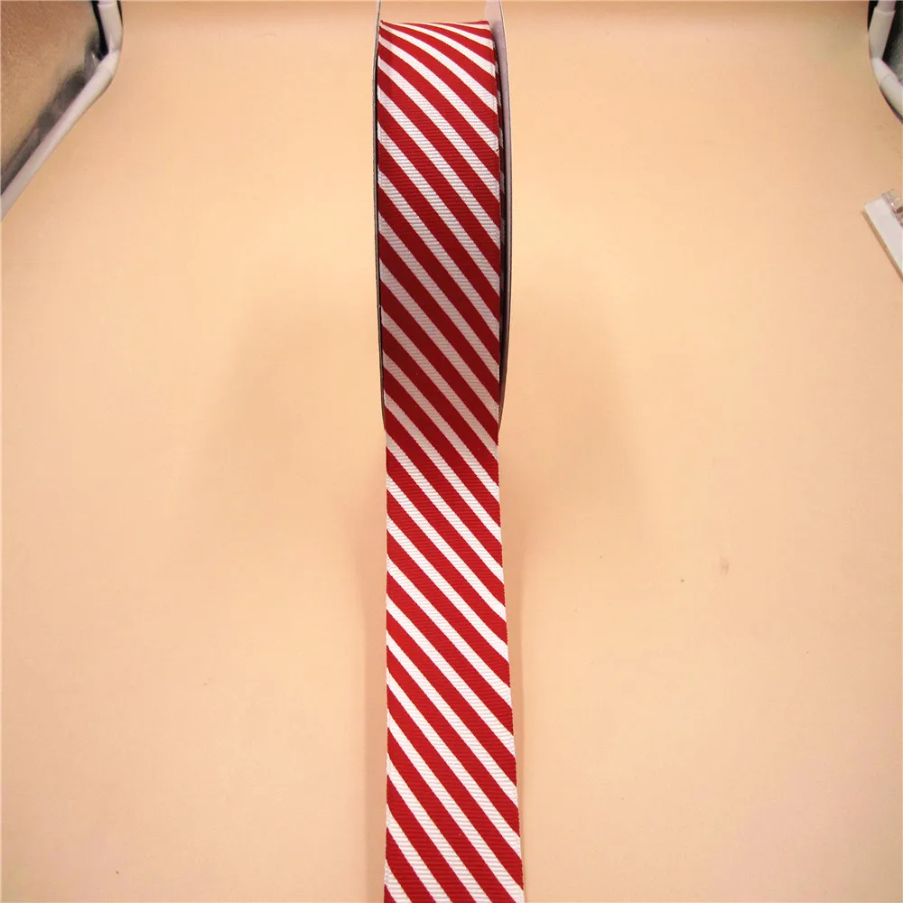 N1007 38 мм X 25 ярдов красная саржевая полоса печать ленты Проводная белая корсажная лента
