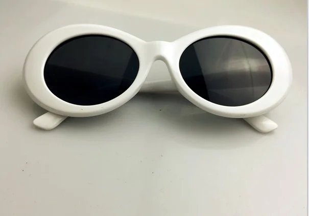 UVLAIK защитные очки NIRVANA Kurt Cobain, солнцезащитные очки для женщин и мужчин, модные солнцезащитные очки, женские, мужские, женские очки, UV400, зеркальные - Цвет линз: Белый