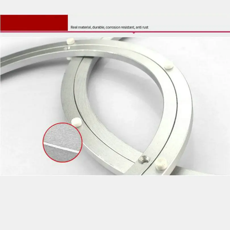 Furniture Hardware Accessories Lazy Susan Aluminum Swivel Plate_0005