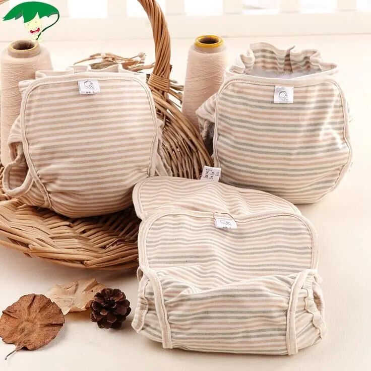 Baby waterproof cotton baby diaper waterproof breathable organic cotton