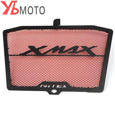 Аксессуары для мотоциклов решетка радиатора Защитная крышка предохранительный бак для YAMAHA XMAX X MAX 250 300 400 XMAX300 XMAX250 XMAX400 - Цвет: Red